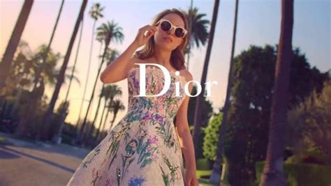 dress in miss dior commercial